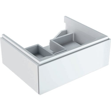 Geberit XENO² vaskeskab 580x220x462mm m/skuffe hvid spånplade lak - 1