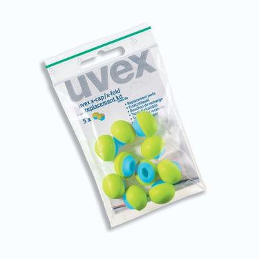 Uvex X cap ørepropper til bøjlehøreværn 2125.351 5 par - 1