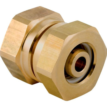 Geberit FlowFit trykprøvningsprop 25 mm messing promatforzinket - 1