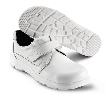 Sko m/velcro Optimax hvid S2 str 37 - 1