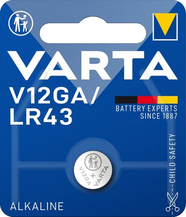 Varta batteri V12GA LR43 1-STK - 1