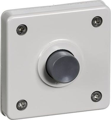 Drejeafbryder IP44-55 indsats afbryder trykkontakt lysegrå - 1
