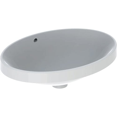 Geberit Variform håndvask 550x400x178mm nedf hvid porcelæn KeraTect - 1