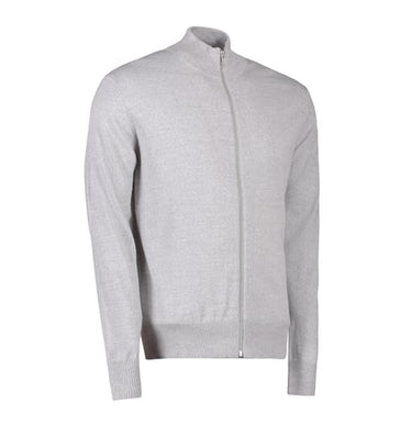 Seven Seas the cardigan S660 lys grå melange str 2XL - 1