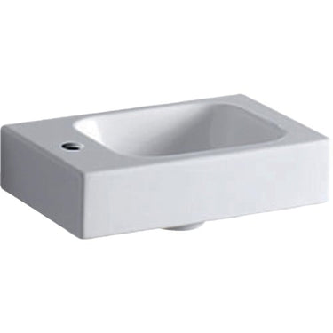 Geberit Icon håndvask 380 x 280 x 135 mm hvid porcelæn KeraTect - 1