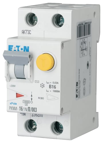 Kombiafbryder 10A 1P+N C 30mA 2M 10KA (HPFI type A)) - 1