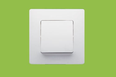 Niloé korrespondance afbryder 10A hvid - 1