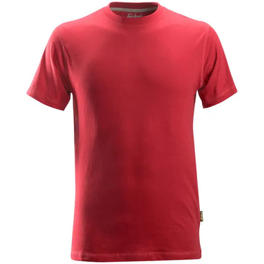 Snickers Klassisk T-shirt 2502 chilirød str 5XL - 1