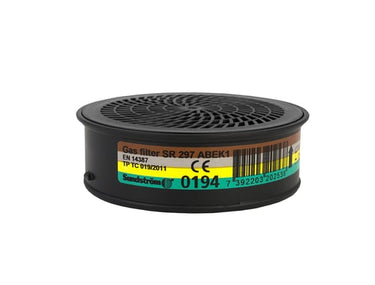 Sundström gasfilter SR 297 ABEK1 4 stk - 1
