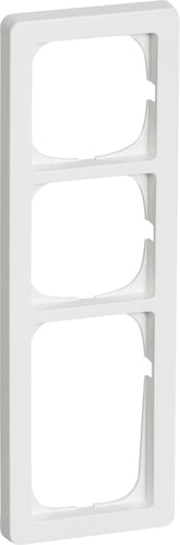 FUGA ramme Baseline 63 3,5 modul hvid - 1
