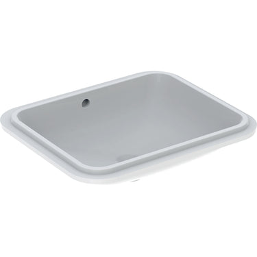 Geberit Variform håndvask 580x490x178mm underlim hvid porcelæn - 1