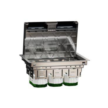 Gulvboks-L 6 modul Metal- IP20 - 1