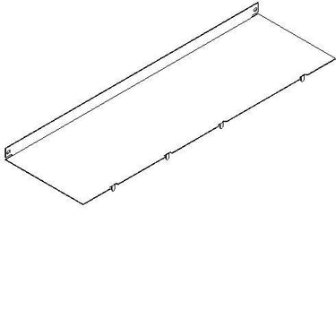 Tabula afskærmningsplade vandret 5X2M - 1
