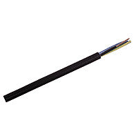Plastkappeledning H05 vv-f 3G1,00 sort T500 - 1