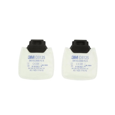 3M Secure Click Partikelfilter P2R D3125 1 par - 1