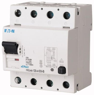 Fejlstrømsafbryder AC/DC RCCB PFI 4P 125 A 300 mA type B FRCMM-125/4/03-B - 1