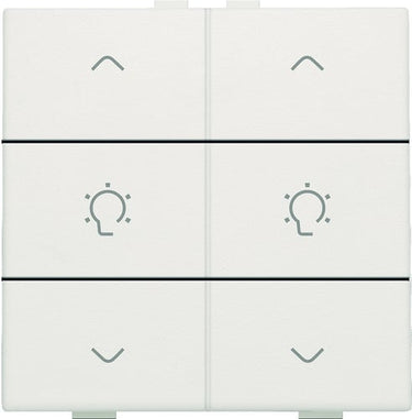 Dæmpertryk dobbelt white NHC - 1