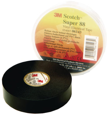 Tape 88 19mm x 6m sort - 1