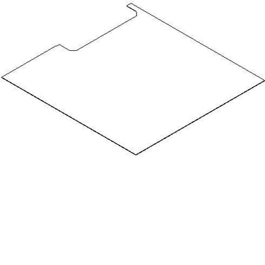Tabula afskærmningsplade 4X4M vandret - 1