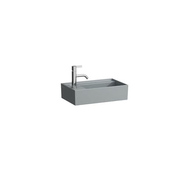 LAUFEN Kartell By LAUFEN asymmetrisk håndvask 46 x 28 cm mat grafit - 1