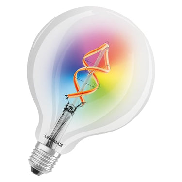 LEDVANCE SMART+ globe 125 RGBW klar filament E27 WiFi - 1