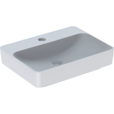 Geberit Variform håndvask 600x158x450mm t/bordpl hvid porcelæn KeraTect - 1