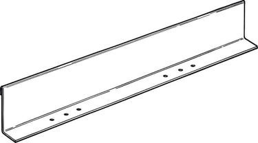 Deleskinne medium GLO-4 galvaniseret 3 meter - 1