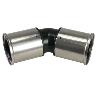Henco pres vinkel 45° PVDF 40 x 40 mm - 1
