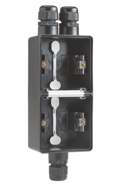 Underlag 2-modul 3x M20 IP55 sort - 1