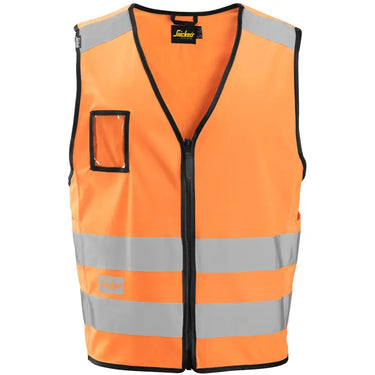 Vest High-Vis klasse 2 Str: L/XL orange - 1
