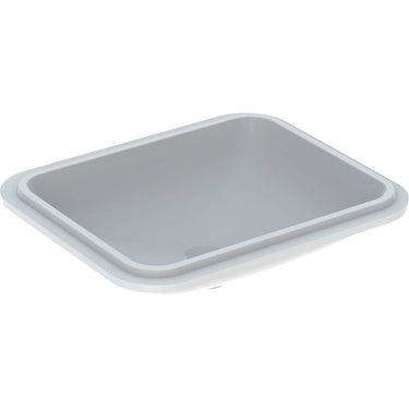 Geberit Variform håndvask 580x490x178mm underlim hvid porcelæn KeraTect - 1
