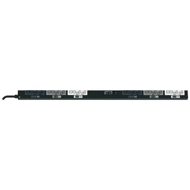 Powerpanel MSPO Vertikal 415V/32A 24xC13+12xC19 med 3m ledning sort - 1