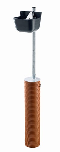 Frostline drikkeautomat 800mm m/brønd bejset rf stål - 1