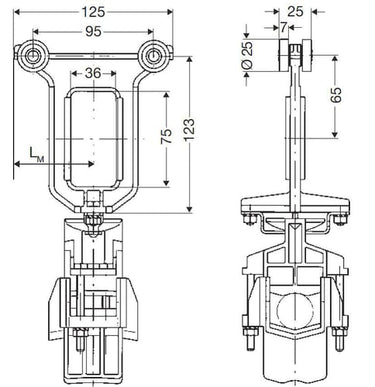 Medbringervogn for rundkabel - 1