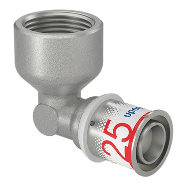 Uponor S-Press PLUS presvinkel 90° muffe/muffe 25 mm x 1" - 1