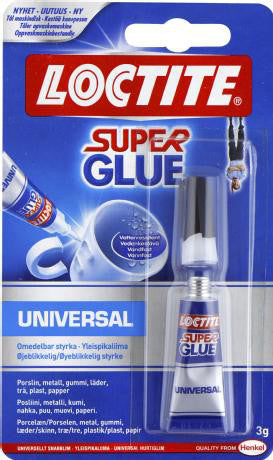 Loctite Super Glue Universal hurtiglim 3g - 1