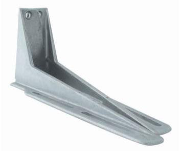Defa konsol til RS 72 aluminium 2 stk - 1