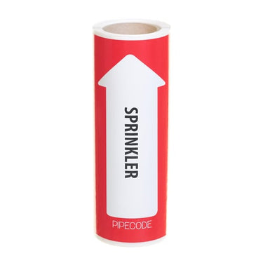 Pipecode rørmærke SPRINKLER 160 mm x 10 m - 1