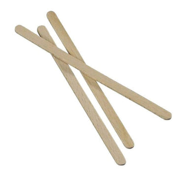 Træbestik rørepind 14cm Nature Line 1000stk/pak - 1