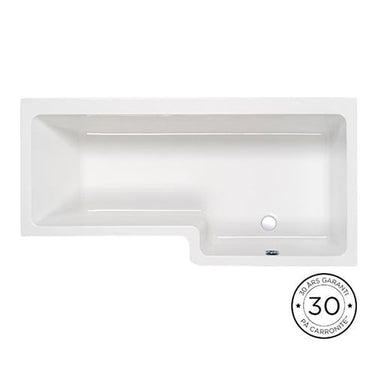 Strømberg Quantum showerbath 1700 x 700/850 mm højre - 1