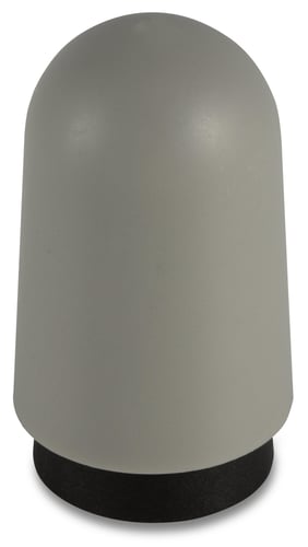 Dørstop 44 mm grå plast - 1