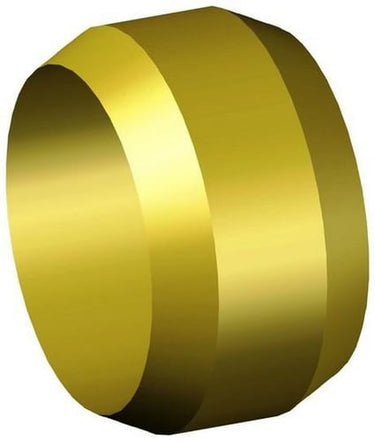 Klemring 8 mm X 1/4 messing - 1