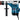 Blå Bosch 1150W borehammer gbh 5-40 dce - 1