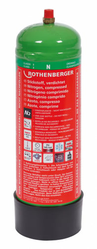 Rothenberger Nitrogenflaske 1kg 950cm3 110bar - 1