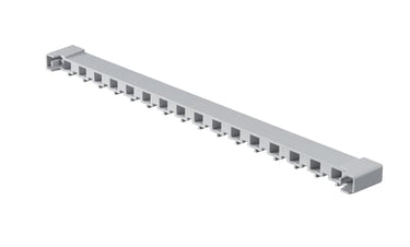 Tilslutningsbro f/PE 8 modulers gruppetavle TB08 - 1