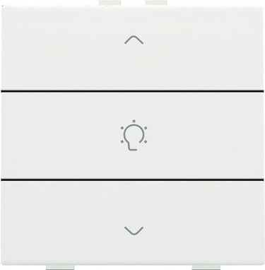 Dæmpertryk enkelt white coated NHC - 1