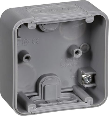 OPUS 74 Industri underlag 1 modul lys mellemgrå - 1