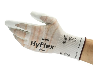 Ansell Hyflex nitril 11-812 hvid str 8 - 1