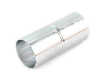 40MM (1 1/2") MUFFE ALUMINIUM IKKE D-MÆRKET L=70MM - 1