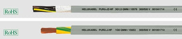 Højflexibel PUR J-HF 1G6 afmål - 1